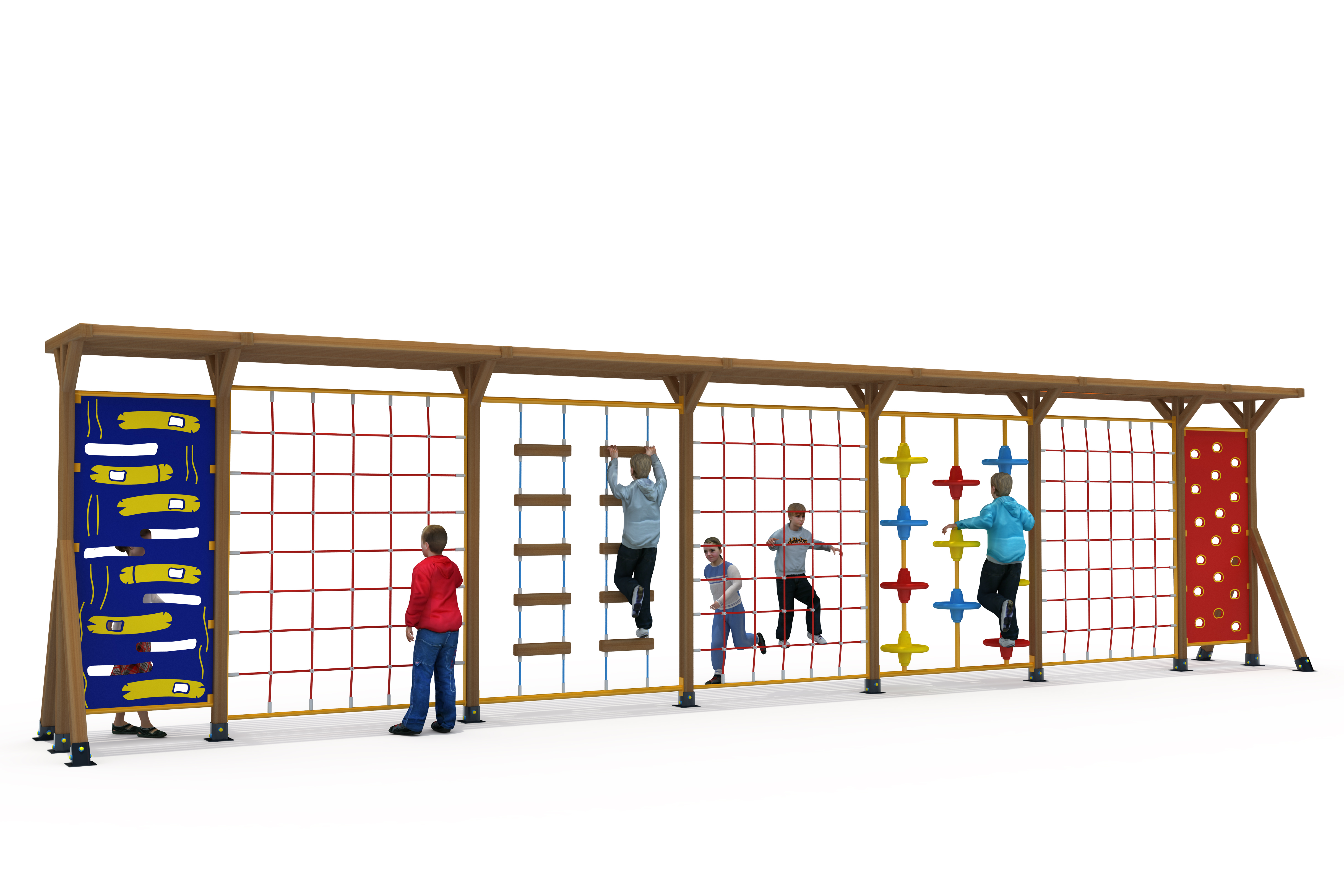 Halatlı Tırmanma B-PTR-200 PTR-223 | Parkur ve Halatlı Tırmanma Oyun Grupları | Erse Kent Mobilyaları